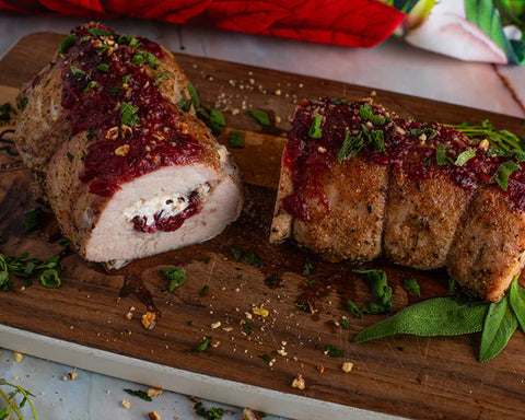 Cranberry & Goat Cheese Pork