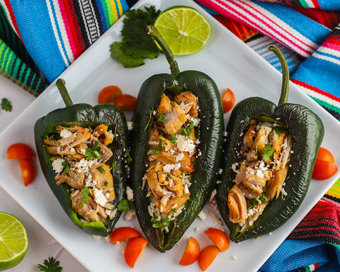 Carnitas Poblano Peppers
